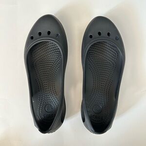 Crocs Kadee Black Ballet Flats Size 6